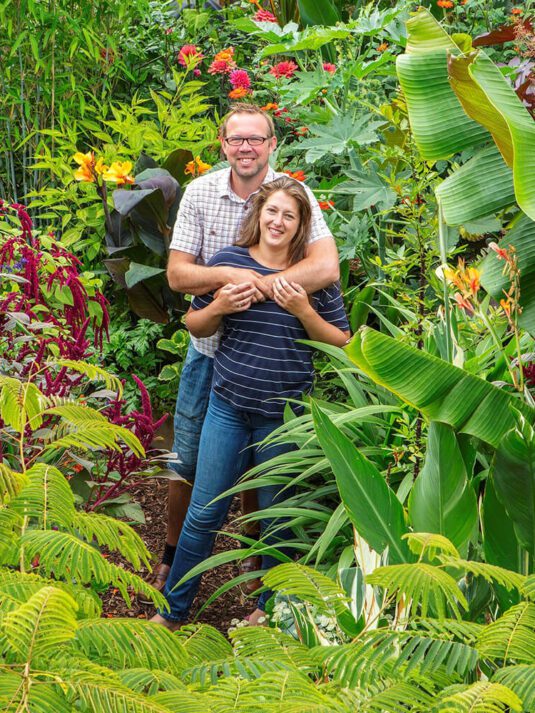 A Horticulturists home garden